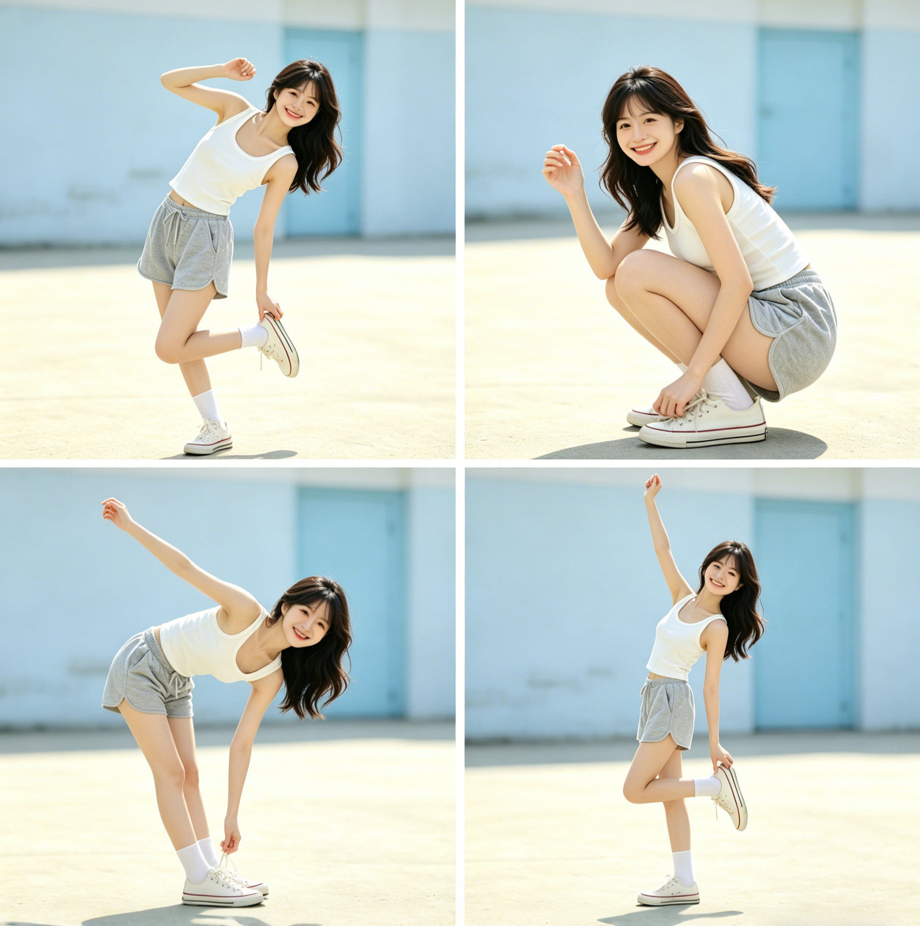 影像之匠-同一场景多姿势变化示意